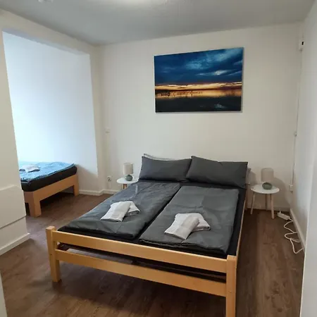 Apartamento Weserufer Direkt Am Wasser Radwanderweg 3-4 Personen Wlan