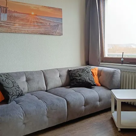 Apartment Weserufer Direkt Am Wasser Radwanderweg 3-4 Personen Wlan Hessisch Oldendorf