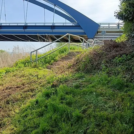 Apartment Weserufer Direkt Am Wasser Radwanderweg 3-4 Personen Wlan *