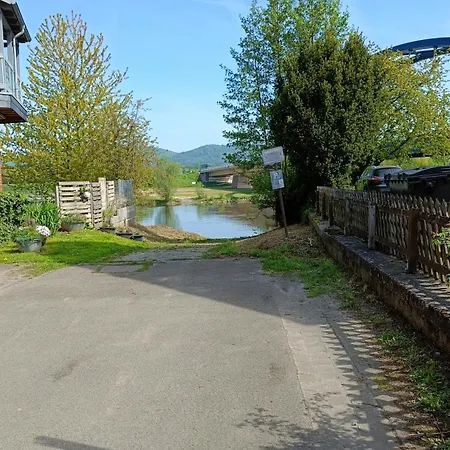 Weserufer Direkt Am Wasser Radwanderweg 3-4 Personen Wlan