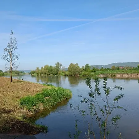 Weserufer Direkt Am Wasser Radwanderweg 3-4 Personen Wlan Hessisch Oldendorf